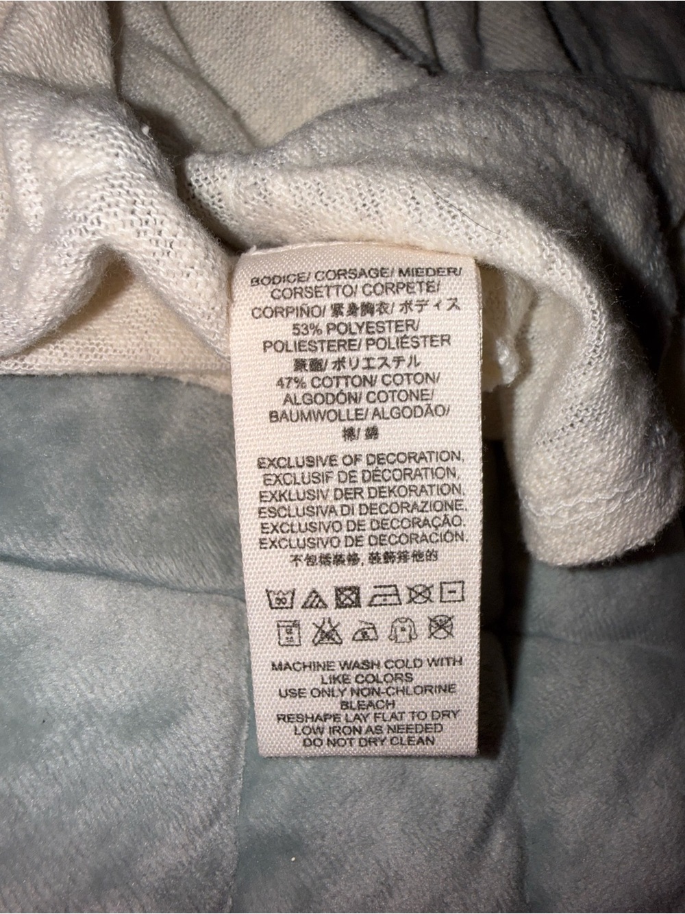 Free People Cream Snow Kisses - Boho Embroidered Tunic with Black Trim - Picture 13 of 14